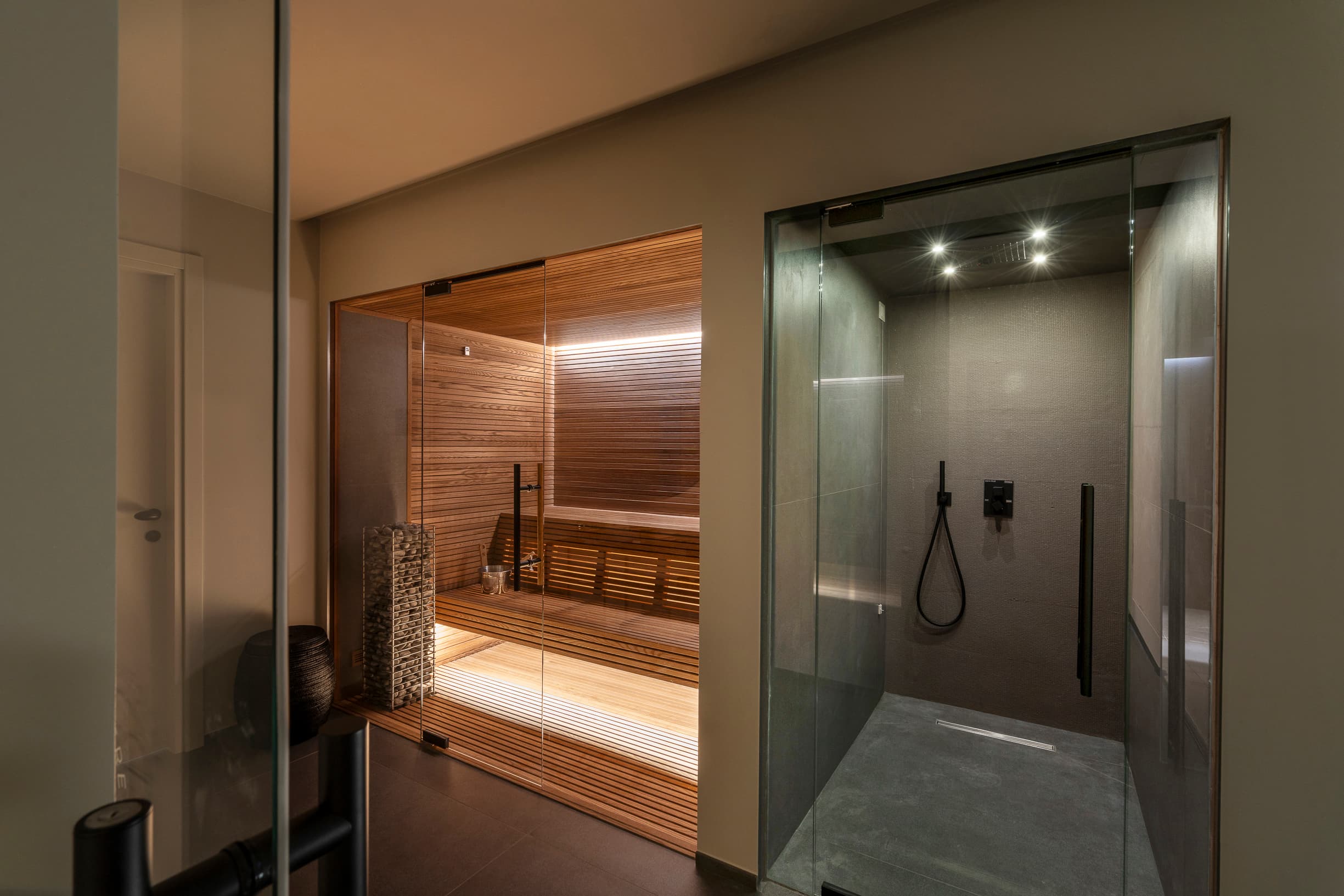 Sauna and spa facilities